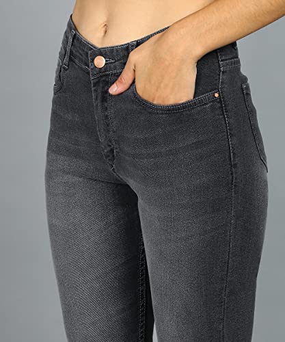 Image of Urbano Fashion Women's Skinny Fit High Rise Jeans