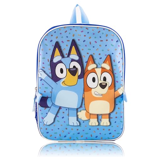 Bluey Backpack with Lunch Box for Kids | Insulated Lunch Bag for Boys, Girls, Toddlers | 14" Backpack for School and Reusable Lunchbox3