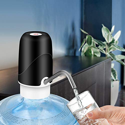 Mingzhe Bomba de garrafa de água Dispensador de garrafa de água de 5 galões Carregamento USB Bomba d