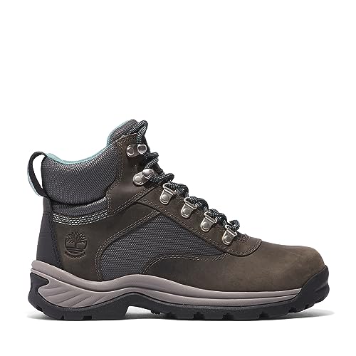 Timberland Timberland Women's White Ledge Mid Waterproof Hiking Boot, Medium Grey Full-Grain, 8.5 Medium