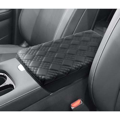 Image of CDEFG for 2025 2026 Nissan Murano Center Console Cover, for 2025 2026 Nissan Murano Accessories Armrest Cover Middle Console Pad Arm Rest Cushion Leather Cover