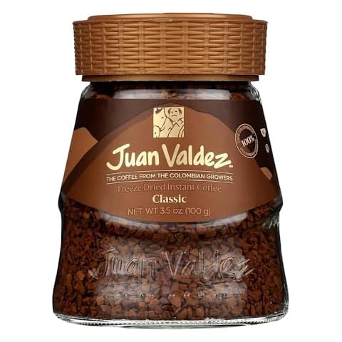 6 PACK Juan Valdez Freeze Dried Colombian Coffee/Cafe Colombia Cover