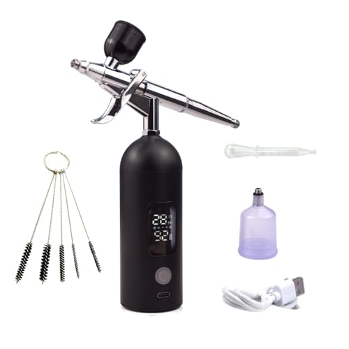 Airbrush Kit with Compressor 35PSI- Air Brush Kit with LCD
