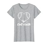 Baseball Heart Colt Keith Prospect Baseball Fan Gear T-Shirt