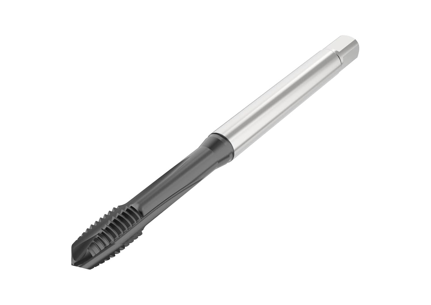Seco Tools 10139319 Thread Tap T34-PH01B03-6X1-65R, M6 Diameter, Cylindrical Shank, 6HX Tolerance, Right Cutting, DIN371, B Chamfer Type, 0 [DEG] Flute Helix Angle, Precision Cutting Tool