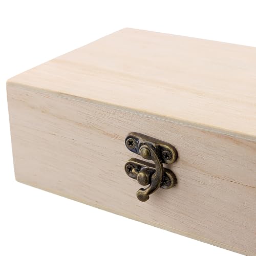 Boîte en bois brut pour ranger vos petits objets sans encombrer l'espace - 5