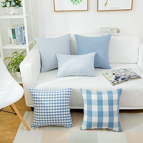 Buffalo Plaid Throw Pillow Covers,Pillow Cases 18X18 Set Of 4 #TOP7