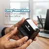 Approved by Self Inking Rubber Stamp (Black Ink) - Medium