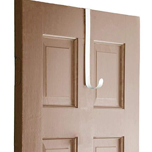 Door-Wreath-Hanger-Hook-Strong-Metal-Over-the-Door-Hook-28cm-for-Every-Day-Use-and-for-Christmas-Perfect-for-Hanging-Clothes-Bags-Scarves-and-Christmas-Wreath