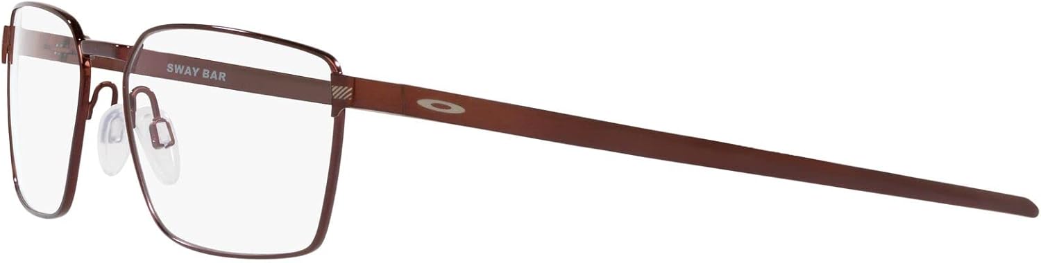 Oakley Men's Ox5073 Sway Bar Rectangular Prescription Eyewear Frames Brushed Grenache/Demo Lens 55 Millimeters image 3 of 7 B0BGSMHSB8