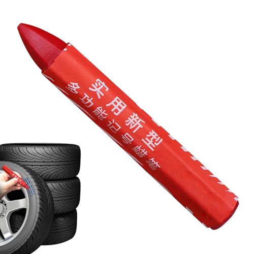 Crayon Marker for Tire, Tire Chalk, Waterproof Marking Crayons, Crayon Car Tire, Fade Resistant Tire Crayons for Stones, Tiles, Portable Marking Crayons for Wood