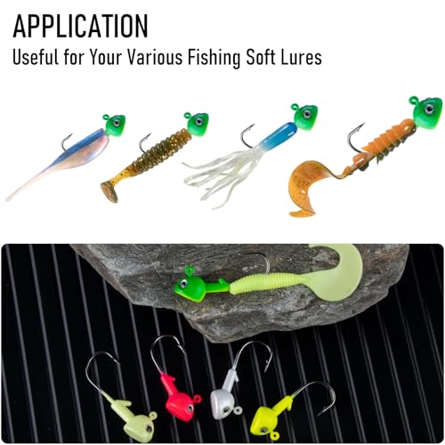 Leurres plombés dorés Dr.Fish avec base plate pour une action de pêche ultra stable - 6