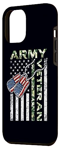 Iphone 12 Pro Max Camo National Us Flag Dog Tag Soldier Army Veteran Phone Case #TOP1