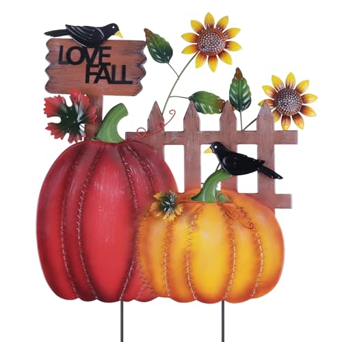 hogardeck Fall Decorations for Home Outdoor, Decorative Garden Stakes with