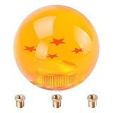Kinstecks Dragon Ball Z Star Manual Stick Shift Knob with Adapter Universal Fit for Acura Honda Infiniti Lexus Mazda Mitsubishi Nissan Scion Subaru Toyota Ford and etc-4 Star