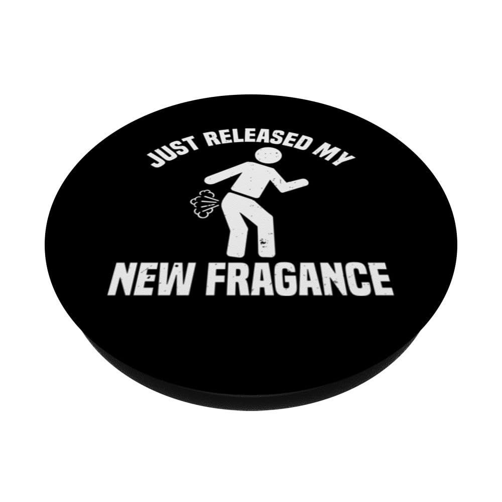 Farting PopSockets Swappable PopGrip, Black - Image 2