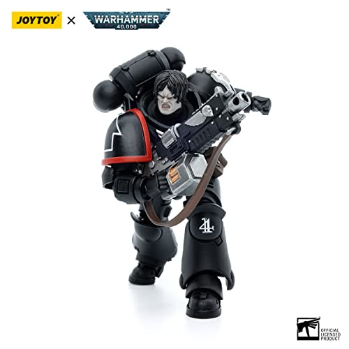 Joytoy 1/18 Action Figures Warhammer 40K Mecha Joy Toy Model Toys Sliver Raven Guard Intercessors Brother Colvane #TOP4
