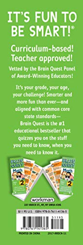 Brain Quest 2nd Grade Math Q&A Cards: 1000 Questions and Answers to Challenge the Mind. Curriculum-based! Teacher-approved! (Brain Quest Smart Cards) - Image 2