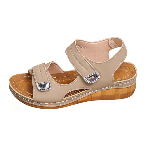 Sandales orthopédiques femme pour pieds larges et été bohème