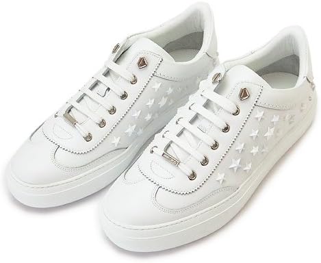 Amazon ジミーチュウ スニーカー Ace Omx Ultra White メンズ ローカットスニーカー スタースタッズ レザー ウルトラホワイト 並行輸入品 40 Jimmy Choo ジミーチュウ スニーカー