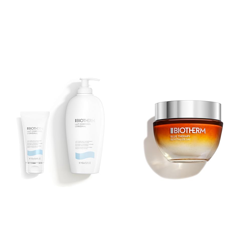 Set Lait Corporel 400ml + Lait Corporel 50ml + Blue Therapy Revitalize DayCr P50ml