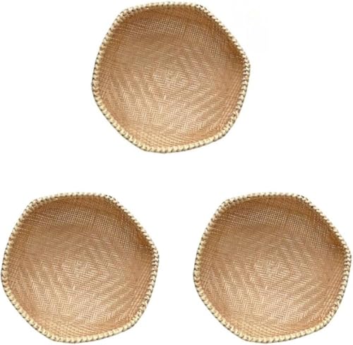 Juxkov 竹ざる 竹製 梅ザル 水切りザル 野菜 果物干し 手作り 天然素材 軽量 キッチン収納 竹ふるい 収納バスケット フルーツバスケット