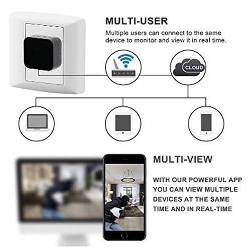 smars 4k WiFi Full HD Wireless WiFi Charger Camera Night Vision, Motion Detection Hidden Security Spy Cam for Home Room Office Surveillance Video Audio Recording Live Streaming in App - Image 4 thumbnail