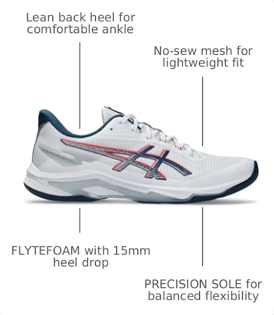 حذاء الكرة الطائرة ASICS Netburner Ballistic FF 4 للرجال