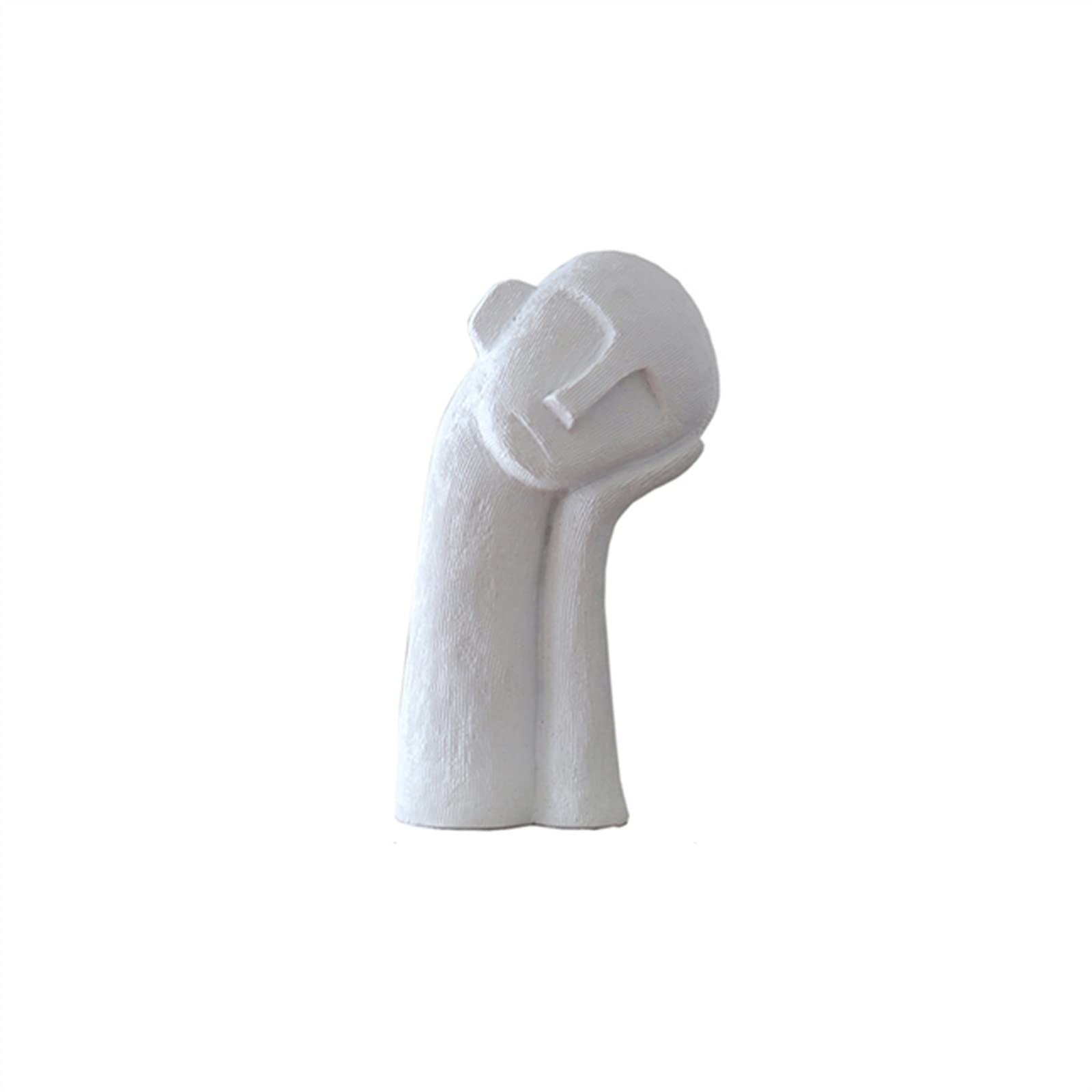 Home Decor Figure Statue Desk Ornament Cheek Support Thinking Abstract Statue Ornaments As Home Decor Office Decor And Interior Decor Sculptures