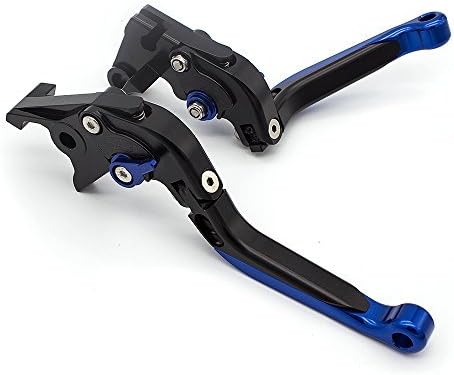 FXCNC Billet Sand Blasting Folding Exdendable Brake Clutch Levers for MV Agusta Brutale 675 14-16,Brutale 800/RR 14-15,Dragster 800/RR 14-16,Rivale 800 14-17,Turismo Veloce 800 2014