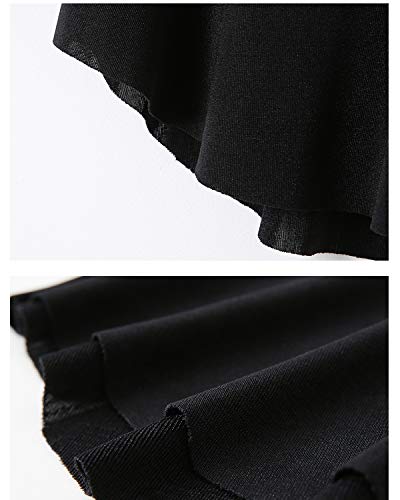 Stelle CW190017-BK-S Ballet Skirt Women Dance Wrap Pull-On Skirts thumb #5