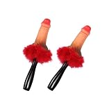 2 Maracas con Forma de Pene 25 cm