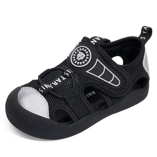 Boys Girls Outdoor Sport Sandals Closed Toe Water Beach Hiking Lightweight Athletic Summer Shoes