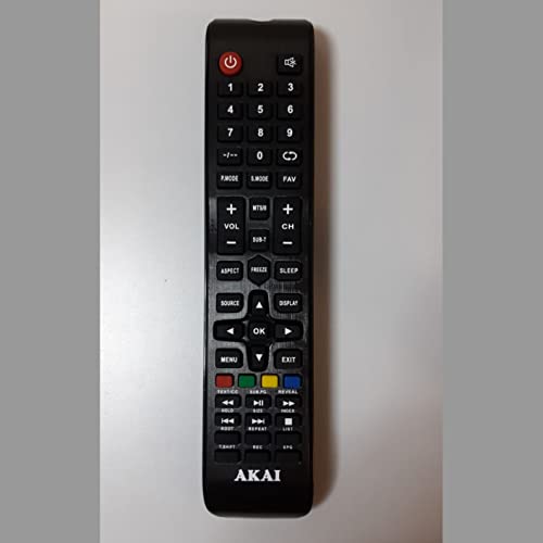 AKOR - Télécommande d'origine pour télévision AKAI ATE43KM1359. Neuve. - - - AKOR -
