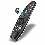 Universal LG Magic Remote Control for Smart tv MR21GA MR20GA MR19BA AKB75855501 with Pointer, Voice and Mouse, Netflix and Prime Video Hot Keys, Google/Alexa Voice Function