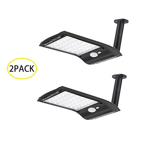 Éclairage de Sécurité à LED Solaire Extérieur Ajustable et Étanche avec Capteur - 3