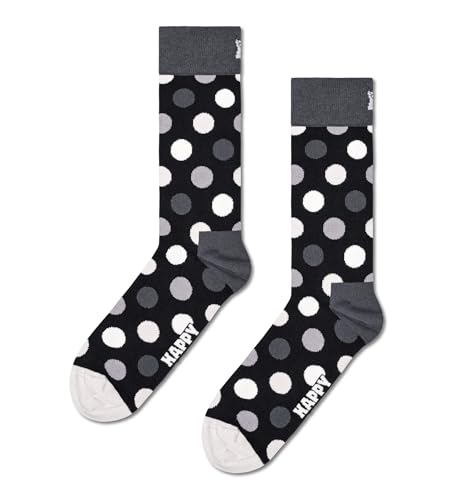 Happy Socks Colorate E Divertenti Calzini 4-Pack Classic Black & White Socks Gift Set Taglia 36-40 - 3