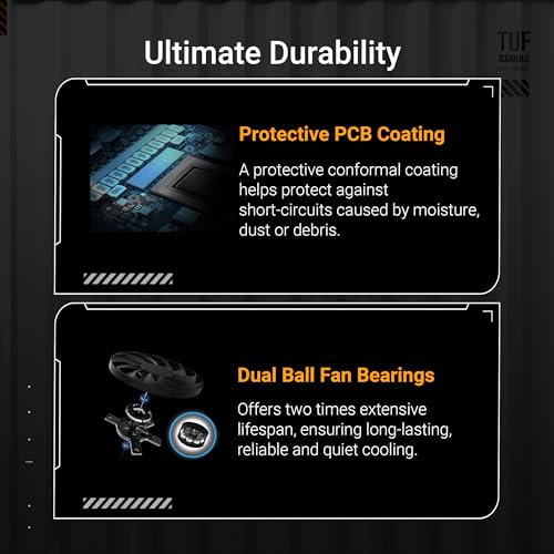 undefined ASUS TUF Gaming GeForce RTX ™ 5060 Ti 16GB GDDR7 OC Edition Gaming Graphics Card (PCIe® 5.0, HDMI®/DP 2.1, 3.1-Slot, Military-Grade Components, Protective PCB Coating, axial-tech Fans) の商品画像 2