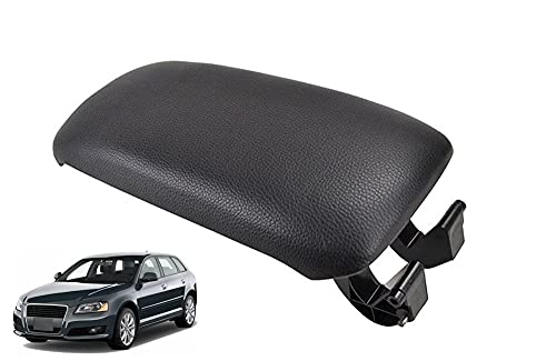 Funda Del Reposabrazos Del Coche Cuero Protector De Cubierta De Consola Central Para A3 8p 2003-2007 2008 2009 2010 2011 2012 Almohadilla Para Reposabrazos Panel Accesorios De Peinado De Molduras Cover