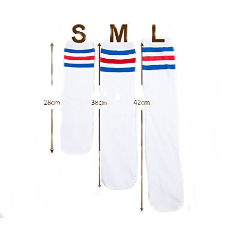 Ewanda Store 1 Pair Cotton Over Knee Long Soccer Socks,Breathable Team School Socks For 4-10 Years Old Kids Girls Boys Toddlers(Black) #TOP2