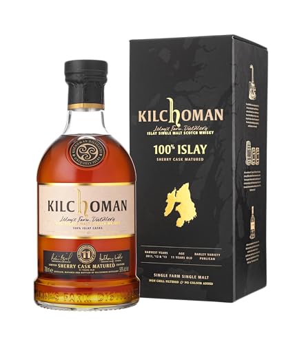 Kilchoman 100% Islay 11 Jahre Sherry Cask Matured 2025 Edition Single Malt Scotch Whisky 50% vol....