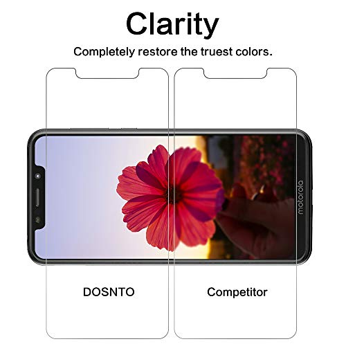 DOSNTO Motorola One Pellicola Protettiva, 2 Pezzi