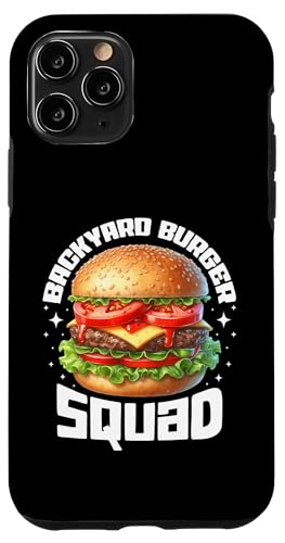 Backyard Burger Squad BBQ Grill Team Summer Cookout Case for iPhone 11 Pro