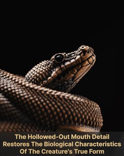 COPPERTIST.WU Emerald Tree Boa Pendant, Snake Gothic Necklace, Unique Fantasy Gift Jewelry Charm Accessories for Men/Women4