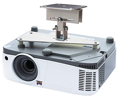 PCMD, LLC. Projector Ceiling Mount Compatible with ViewSonic PG700WU PX700HD with Lateral Shift Coupling (5-Inch Extension)