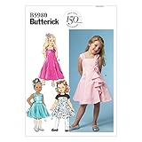 BUTTERICK PATTERNS B5980 Children's/Girls' Dress Sewing Template, Size CL