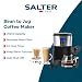 Salter Bean To Jug Coffee Machine With Grinder, 750 Ml Carafe, Black