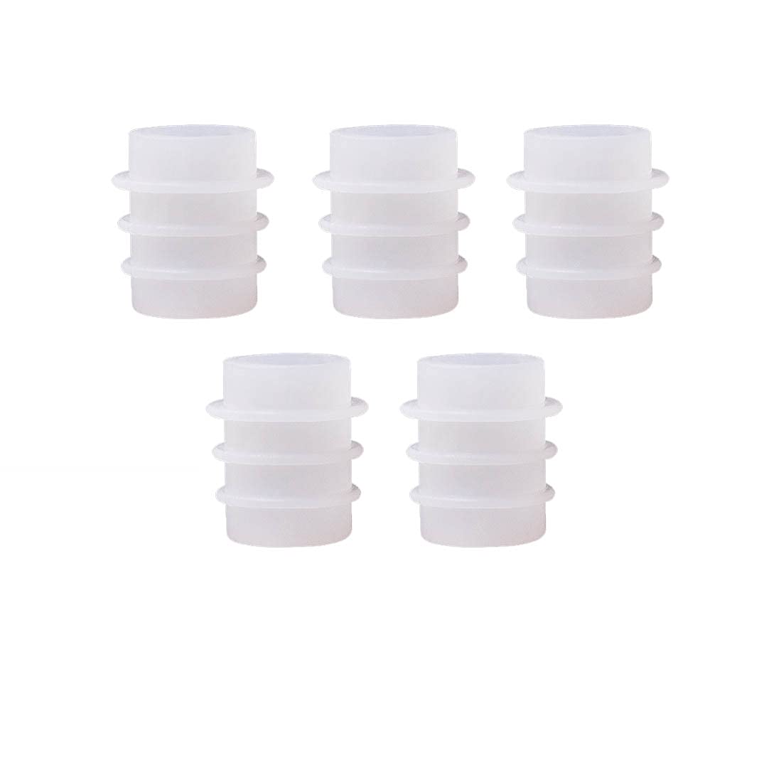 Yalulu 5Pcs Wine Stoppers Silicone Mold, Bottle Plug Epoxy Resin Casting Mould, Wine Toppers Stopper Epoxy Resin Moulds (5 x Wine Bottle Stopper)