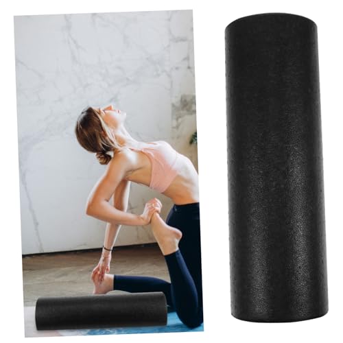Rodillo de espuma de alta densidad para yoga y masaje, superficie lisa, para espalda y piernas, ideal para pilates, estiramientos, rehabilitación y estabilización postural miniatura 3