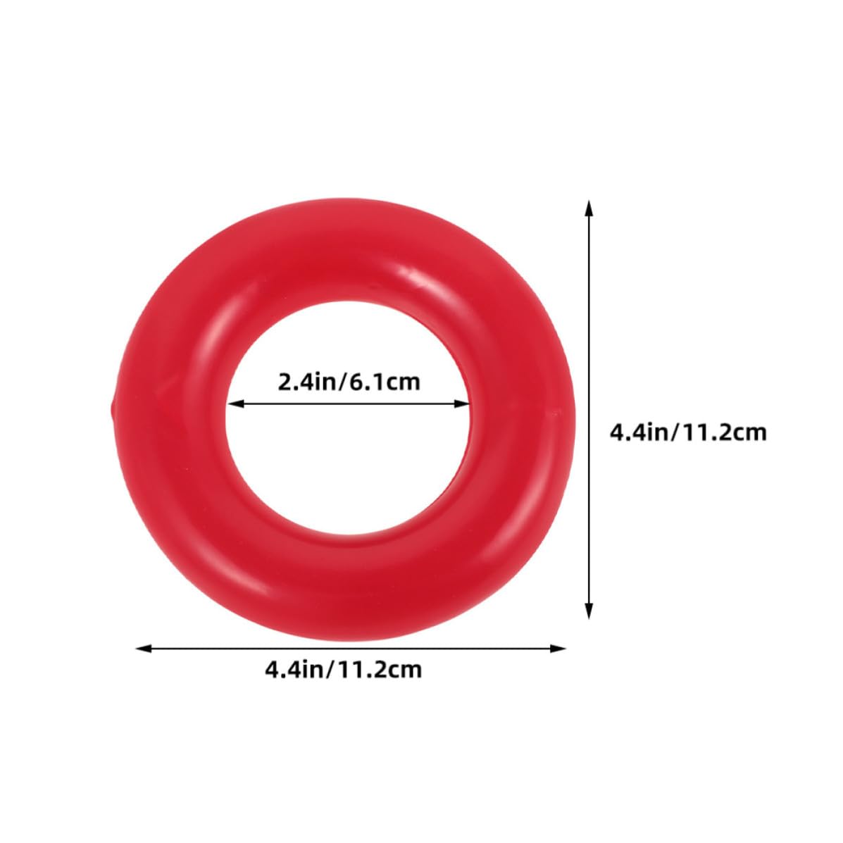 Weighted Support Stand Accessory Ring for Flask and Conical Flask in Laboratory and Golf Training, Plastic and Iron Material Providing Balance and Stability